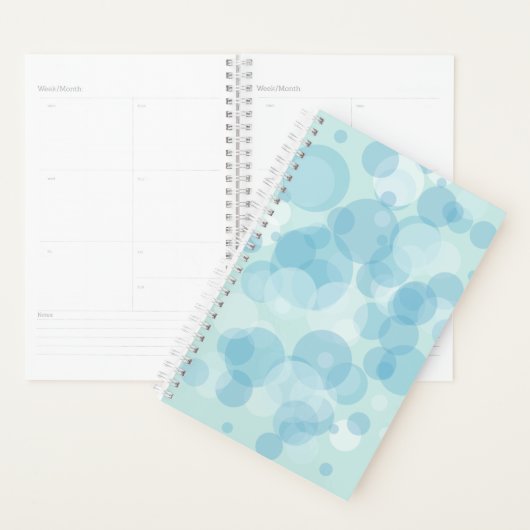 Blauwe bubels planner (Display)