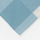 Blauwe buffel Boerderij Koe Fleece Deken (Hoek)