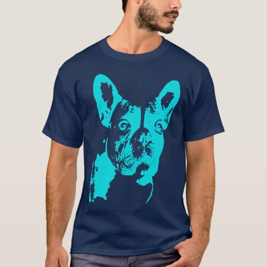 Blauwe Bully T-shirt (Voorkant)