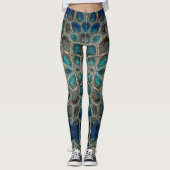 Blauwe bultrug voor grote afdrukken leggings (Voorkant)
