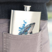 Blauwe Bultrugwalvis Flacon (Voorbeeld)
