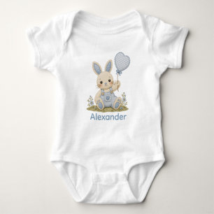 Blauwe Bunny Ballon Romper