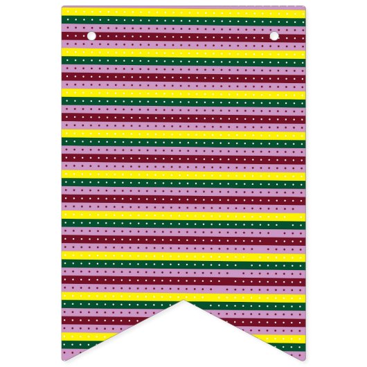 Blauwe Bunting Flags | Verjaardag & bruiloft decor Vlaggetjes (Derde vlag)