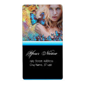 BLAUWE BUTTERFLES HAAR, ZOUT ZONDER ZACHT, KEUP AR ETIKET (Voorkant)