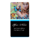 BLAUWE BUTTERFLES HAAR, ZOUT ZONDER ZACHT, KEUP AR ETIKET (Voorkant)