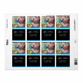 BLAUWE BUTTERFLES HAAR, ZOUT ZONDER ZACHT, KEUP AR ETIKET (Full Sheet)