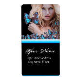 BLAUWE BUTTERFLES HAAR, ZOUT ZONDER ZACHT, KEUP AR ETIKET (Voorkant)