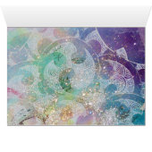 BLAUWE BUTTERFLES IN BLAUWGROEN GROENE GOUDEN (Binenzijde Horizontaal (Onderkant))