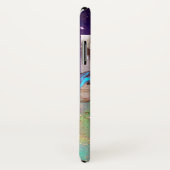 BLAUWE BUTTERFLES MET GROENE GOUDEN Case-Mate iPhone CASE (Achterkant / rechts)