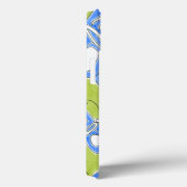 Blauwe Butterflies omringend glamoureus meisje Case-Mate iPhone Case (Achterkant / Rechts)