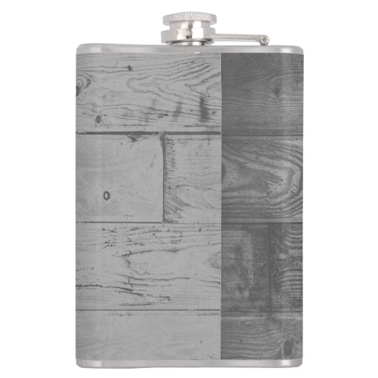 Blauwe Butterfly Rustige fles Heupfles (Achterkant)