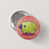 Blauwe Button (Voorkant /achterkant)