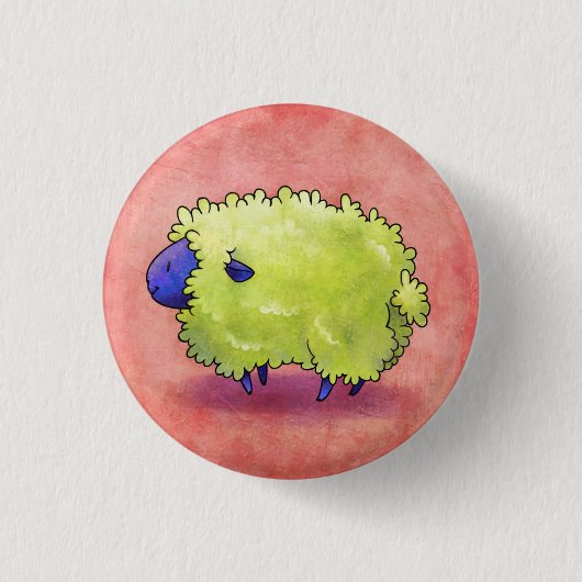 Blauwe Button (Voorkant)