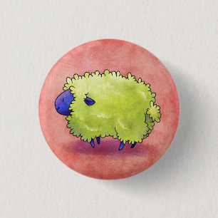 Blauwe Button