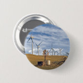 Blauwe Button (Voorkant /achterkant)