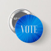 Blauwe Button (Voorkant /achterkant)