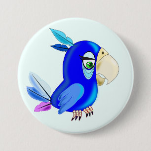 Blauwe Button