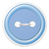 Blauwe Button Drawer Pull Keramische Knop (Voorkant)