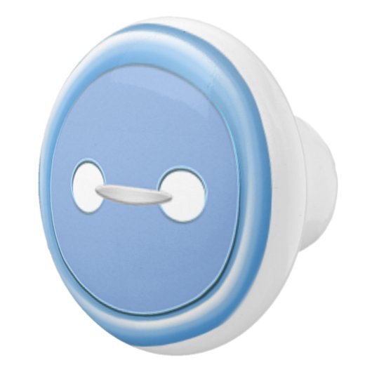 Blauwe Button Drawer Pull Keramische Knop (Rechts)