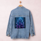 Blauwe cactus denim jacket (Hangar)