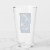 Blauwe cake glas (Achterkant)
