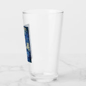 Blauwe cake glas (Links)