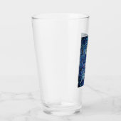 Blauwe cake glas (Rechts)