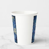 Blauwe cake papieren bekers (Links)