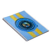 Blauwe Camera Notitieboek (Rechterzijde)