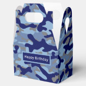 Blauwe Camo Bedankdoosjes (Geopend)