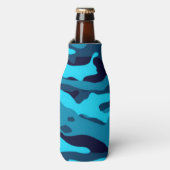 BLAUWE CAMO Fles Koeler BEALEADER (Fles Voorkant)