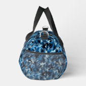 Blauwe camo print plunjezak (Rechts)