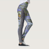 Blauwe camouflage look pneumatophores leggings (Rechts)