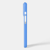 Blauwe candy strepen Case-Mate iPhone case (Achterkant / Links)