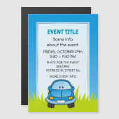 Blauwe Cartoon (Voorkant / Achterkant)