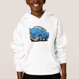Blauwe Cartoon Auto