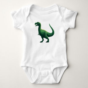 Blauwe Cartoon Dinosaur – Leuk Dino T-shirt voor K
