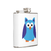 Blauwe cartoon heupfles (Rechts)