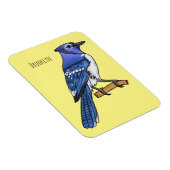 Blauwe cartoon magneet (Rechterzijde)