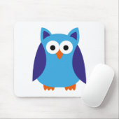 Blauwe cartoon muismat (Met muis)