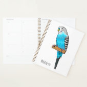 Blauwe cartoon planner (Display)