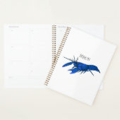 Blauwe cartoon planner (Display)