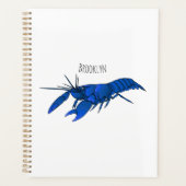 Blauwe cartoon planner (Voorkant)