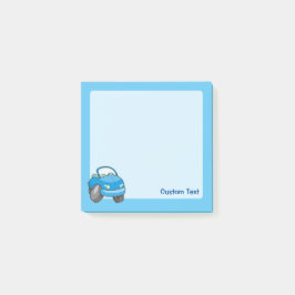 Blauwe Cartoon Post-it® Notes