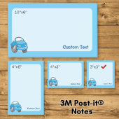 Blauwe Cartoon Post-it® Notes