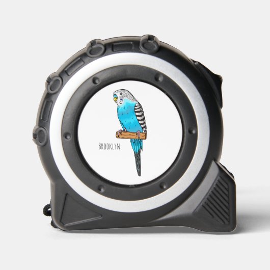 Blauwe cartoon rolmaat (Voorkant)