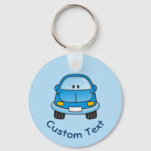 Blauwe Cartoon Sleutelhanger (Voorkant)