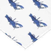 Blauwe cartoon tafelkleed (Gekanteld)