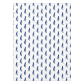 Blauwe cartoon tafelkleed (Voorkant)