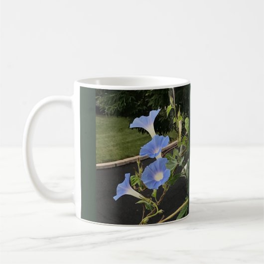 Blauwe Cascade Morgen Winde Koffiemok (Links)